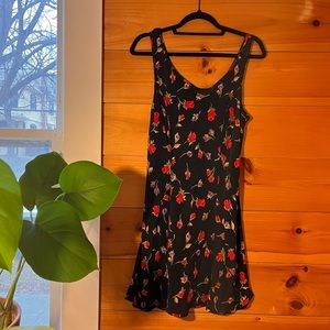 Vintage Floral Mini Dress